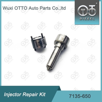 7135-650 Kit de reparação do injetor Delphi com bocal L157PRD e válvula de comando 28239294