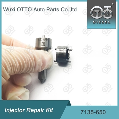 7135-650 Kit de reparação do injetor Delphi com bocal L157PRD e válvula de comando 28239294